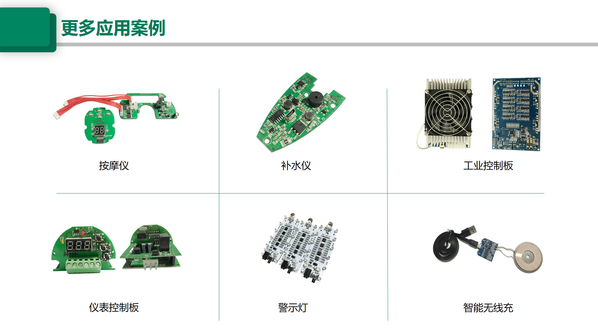 更多開關電源裸板應用案例