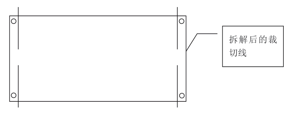 圖3 拆解作業(yè)鉚釘裁邊